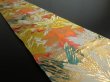 Photo2: 1D04z270 Vintage Japanese Kimono Silk OBI FABRIC  Pine 79.5" (2)