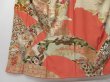 Photo5: 0616T08z880 Vintage Japanese Kimono Silk HOUMONGI Sand beige Yukiwashibakusa (5)