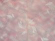 Photo3: 0730i09z500 Vintage Japanese Kimono Silk HAORI Ash pink Shading off (3)