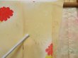 Photo7: 0811T01z560 Japanese Kimono Silk HAORI Light yellow Flower (7)