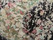 Photo7: 0819T05z1230 Japanese Kimono Silk FURISODE Black Weeping plum (7)