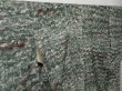 Photo2: 0609T02z790 Vintage Japanese Kimono Silk KOMON Green-Gray (2)