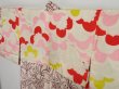 Photo8: 0821i09z540 Vintage Japanese Kimono Silk HAORI Light pink Flower (8)