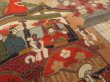 Photo4: 1N01z130 Japanese Kimono Silk  FABRIC Black Old gion matsuri 46.5" (4)