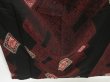 Photo3: 0824i09z810 Vintage Japanese Kimono Silk OMESHI KOMON Black (3)