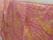 Photo2: 1320i06z920 Japanese Kimono Silk KOMON Pink Grasses (2)