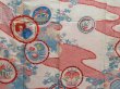 Photo7: 1203i06z860 Vintage Japanese Kimono Silk FURISODE Off-white Flowers (7)