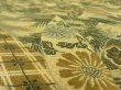 Photo5: 1A04z140 Vintage Japanese Kimono Silk OBI FABRIC  Bamboo grass 77.2" (5)