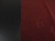 Photo8: 1F03z70 Japanese Kimono Silk  FABRIC Dark brown Samurai 52" (8)