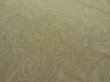 Photo2: 1S01z60 Japanese Kimono Silk  FABRIC Light olive, Light gray Suminagashi 40.9" (2)