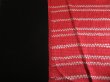 Photo6: 3B02z50 Japanese Kimono Silk  FABRIC Light red Shibori dyeing 37" (6)