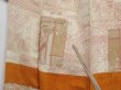 Photo7: 0426N07z1160 Vintage Japanese Kimono Silk TSUKESAGE  Old Japanese scenery (7)