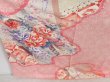 Photo3: 0905i02z1000 Japanese Kimono Silk SHIBORI FURISODE Pink Flowers (3)