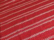 Photo2: 3B02z50 Japanese Kimono Silk  FABRIC Light red Shibori dyeing 37" (2)