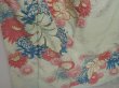 Photo3: 1109T08z890 Vintage Japanese Kimono Silk TSUKESAGE Mint-white Chrysanthemum (3)