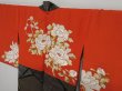 Photo9: 0618i09z850 Vintage Japanese Kimono Silk URUSHI HAORI Silver Black (9)