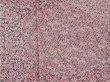 Photo6: 2D06z90 Japanese Kimono Silk  FABRIC Pink, Dark brown Kiribame 66.9" (6)