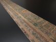 Photo1: 3P08z40 Japanese Kimono Silk  FABRIC Light brown Flowers 55.1" (1)