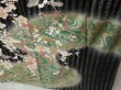 Photo3: 0819T05z1230 Japanese Kimono Silk FURISODE Black Weeping plum (3)