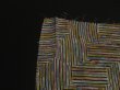 Photo6: 3K02z50 Vintage Japanese Kimono Silk  FABRIC Purplish brown Bamboo 42.5" (6)