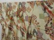 Photo2: 1331T10z680 Vintage Japanese Kimono Silk KOMON Off-white Water wheel (2)