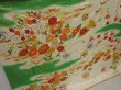 Photo3: 0927T10z1120 Japanese Kimono Silk FURISODE Off-white Chrysanthemum (3)