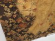 Photo3: 1615i03z920 Unused Japanese Kimono Silk HOUMONGI Ochre Flowers (3)