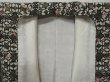 Photo9: 1207T10z770 Vintage Japanese Kimono Silk KOMON Off-white Flower (9)