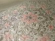 Photo4: 0712Y07z750 Japanese Kimono Silk FUKURO OBI Silver Flower 168.5" (4)