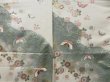 Photo5: 1529T09z940 Japanese Kimono Silk KOMON Off-white Butterfly (5)