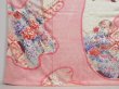 Photo5: 0905i02z1000 Japanese Kimono Silk SHIBORI FURISODE Pink Flowers (5)