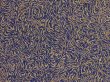 Photo4: 1030i01z670 Vintage Japanese Kimono Silk KOMON Navy Ripple (4)