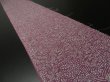 Photo1: 2J07z40 Japanese Kimono Crepe Silk  FABRIC Pink-Purple Wave, Flowers 59.1" (1)