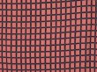 Photo6: 1130T02z810 Vintage Japanese Kimono Silk KOMON Pink Lattice (6)