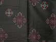 Photo5: 0601T05z550 Vintage Japanese Kimono Silk KOMON Black (5)