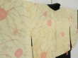 Photo7: 0411N10z430 Vintage Japanese Kimono Silk MEISEN HAORI Black (7)