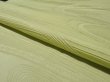 Photo4: 2A01z50 Japanese Kimono Silk  FABRIC Light lime green Stream 37.8" (4)