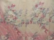 Photo7: 1327T05z1080 Japanese Kimono Silk FURISODE Pink Peony (7)