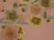 Photo8: 1327T01z970 Vintage Japanese Kimono Silk TSUKESAGE Pink Plum tree (8)