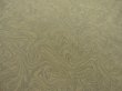 Photo2: 1S02z60 Japanese Kimono Silk  FABRIC Light olive, Light gray Suminagashi 40.9" (2)