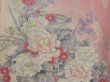 Photo8: 1327T05z1080 Japanese Kimono Silk FURISODE Pink Peony (8)