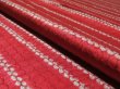 Photo4: 3B04z50 Japanese Kimono Silk  FABRIC Light red Shibori dyeing 31.5" (4)