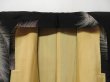 Photo5: 0310H05z910 Vintage Japanese Kimono Silk OMESHI  Black Peacock feather (5)