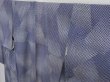 Photo2: 0729i03z950 Japanese Kimono Silk KOMON Navy Butterfly (2)