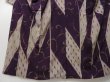 Photo4: 0526T01z880 Vintage Japanese Kimono Silk OMESHI KOMON Grape Karakusa (4)