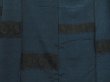 Photo4: 0820i09z990 Vintage Japanese Kimono Silk TSUKESAGE Dark navy-green (4)