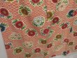 Photo3: 0928T02z1030 Vintage Japanese Kimono Silk RYUKYU BINGATA KOMON Dark red (3)