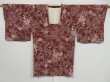 Photo1: 0812i06z560 Japanese Kimono Silk HAORI COAT Brown Grape (1)