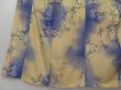 Photo4: 0928T03z560 Vintage Japanese Kimono Silk KOMON Cream-Yellow Sakura (4)