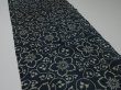 Photo3: 4M02z80 Vintage Japanese Kimono Cotton Momen Boro Fabric Indigo Katazome 66.1" (3)